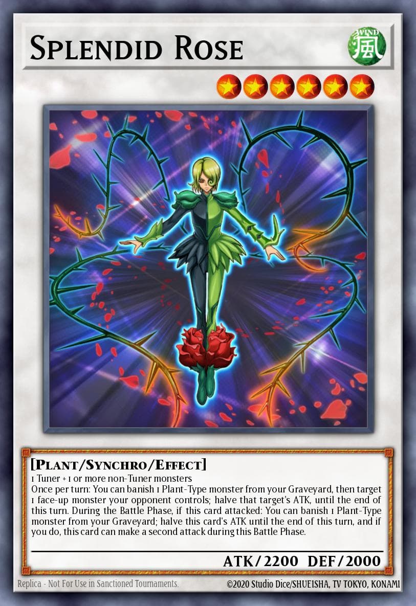 Splendid Rose Legendary Duelists: Season 2 card