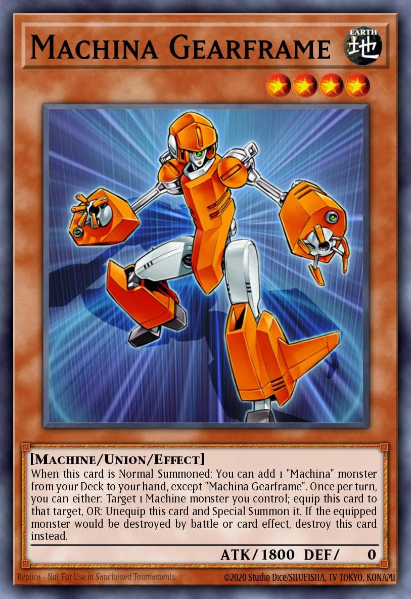 Machina Gearframe Speed Duel: Battle City Box card