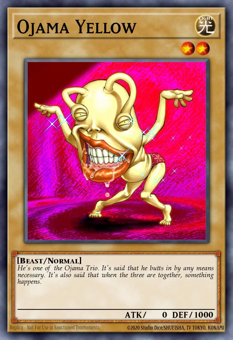 Ojama Yellow Dark Revelation Volume 2 card
