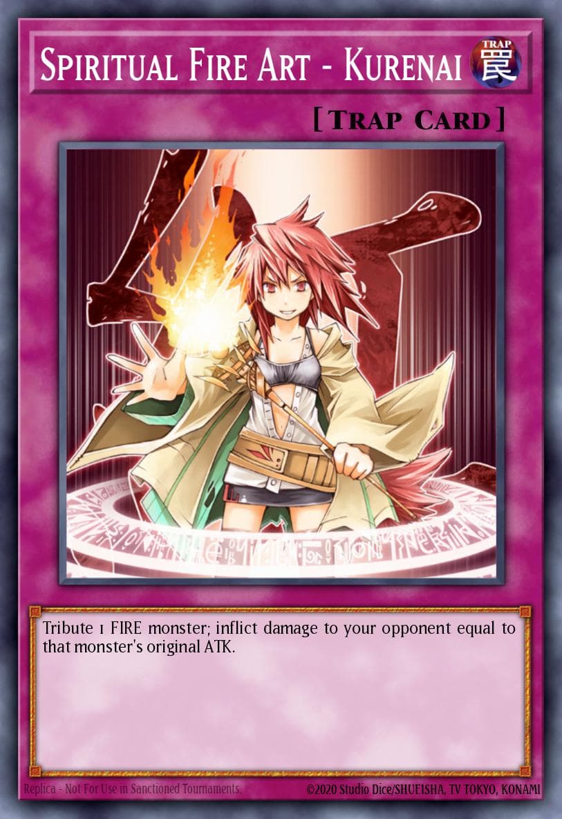 Spiritual Fire Art - Kurenai Dark Revelation Volume 4 card