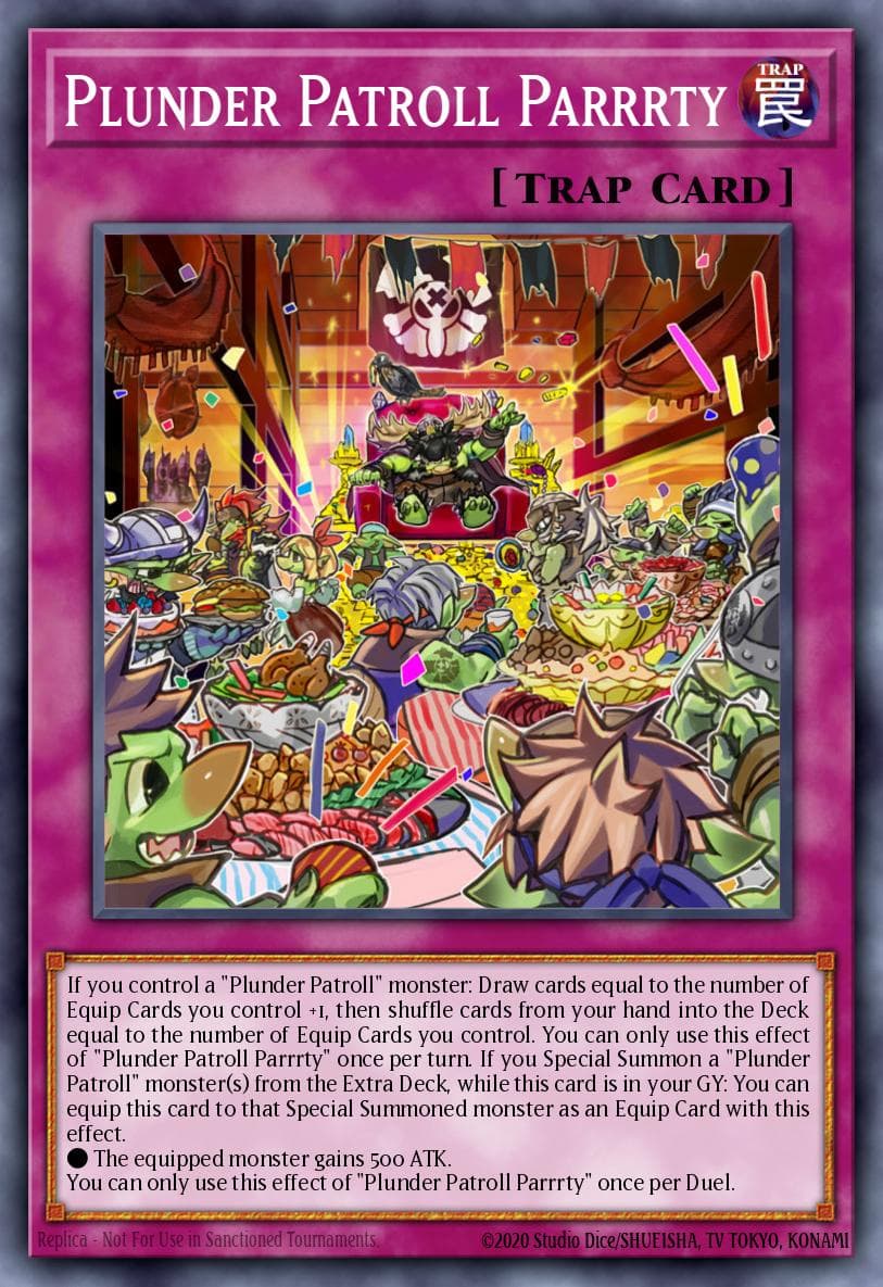 Plunder Patroll Parrrty Eternity Code Premiere! promotional card card