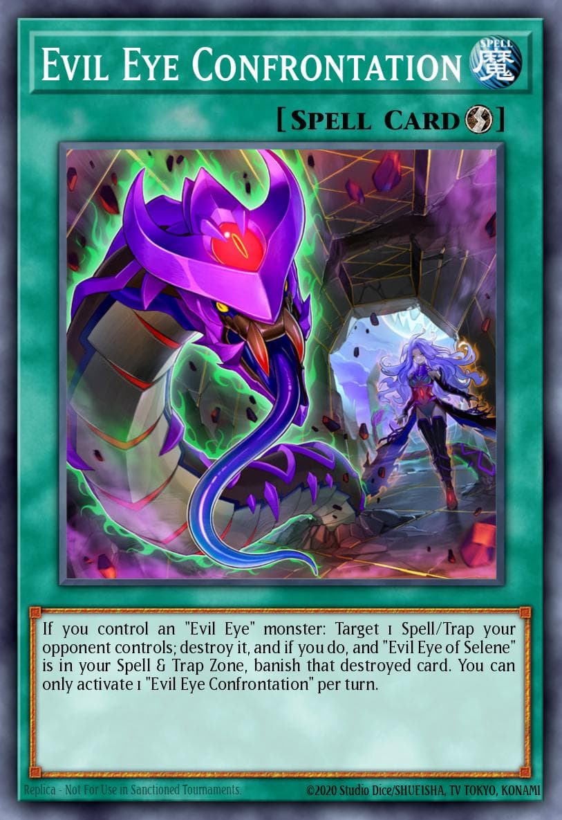 Evil Eye Confrontation The Infinity Chasers card