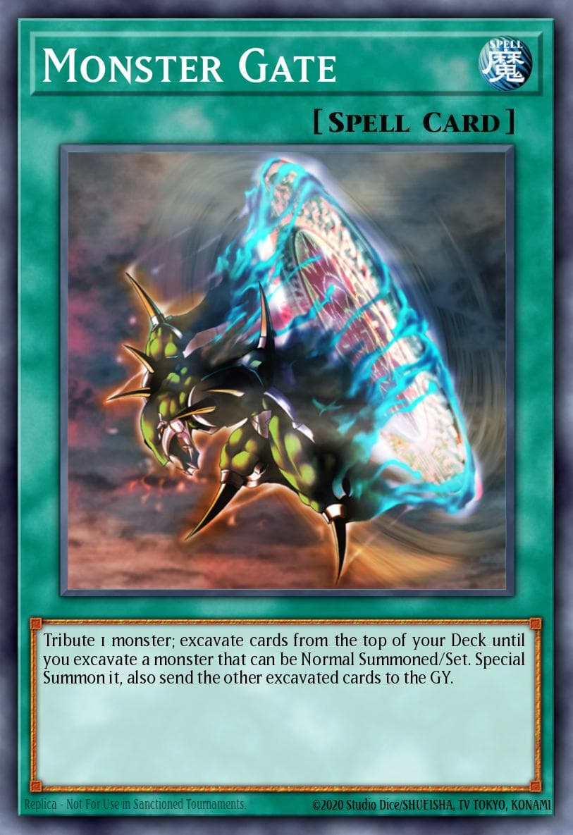 Monster Gate Mystic Fighters card