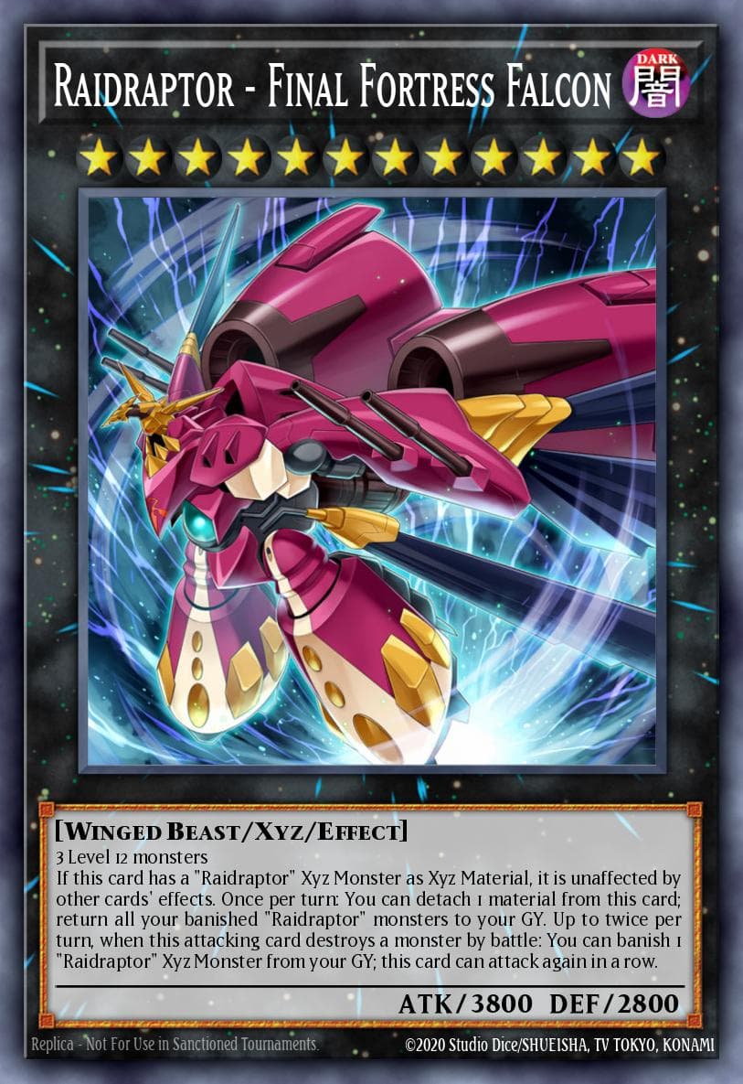 Raidraptor - Final Fortress Falcon Battles of Legend: Chapter 1 card