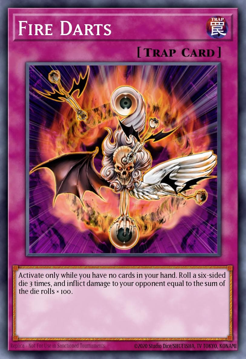 Fire Darts Dark Revelation Volume 4 card