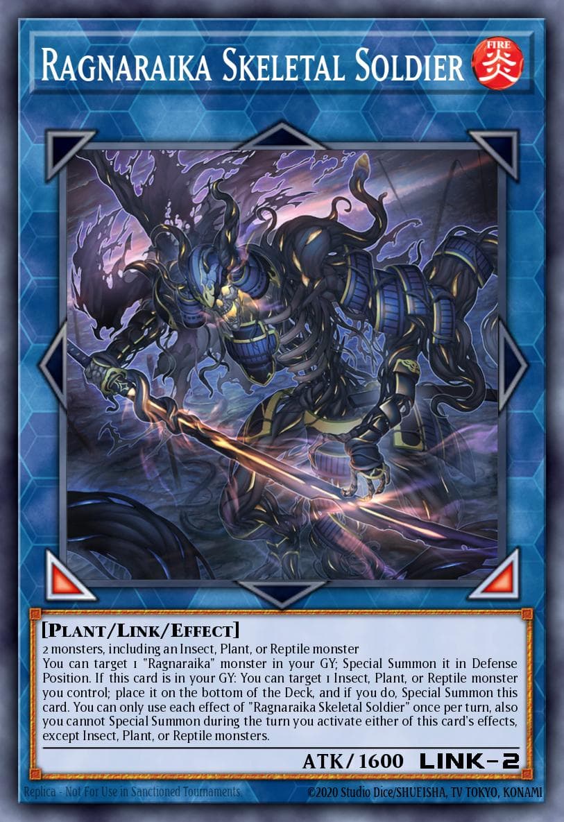 Ragnaraika Skeletal Soldier Legacy of Destruction card