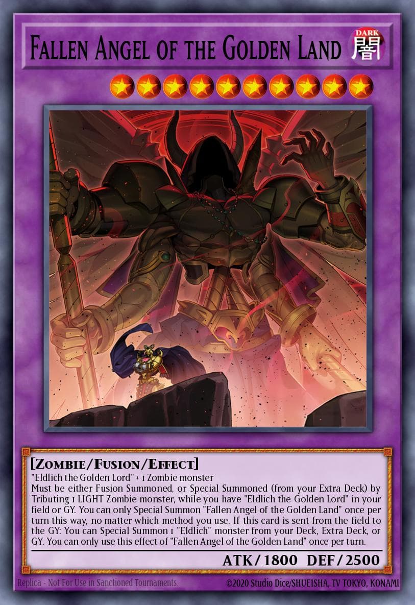 Fallen Angel of the Golden Land Alliance Insight card
