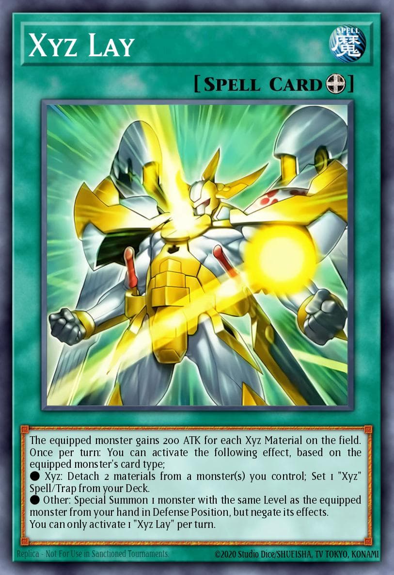 Xyz Lay 遊戲王 card