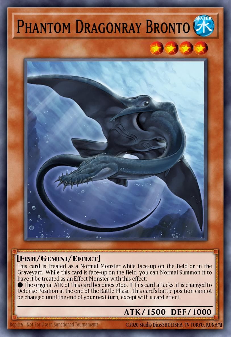 Phantom Dragonray Bronto Tactical Evolution: Special Edition card