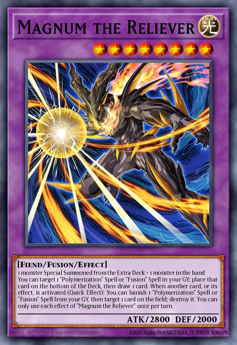 Magnum the Reliever Duelist Nexus card