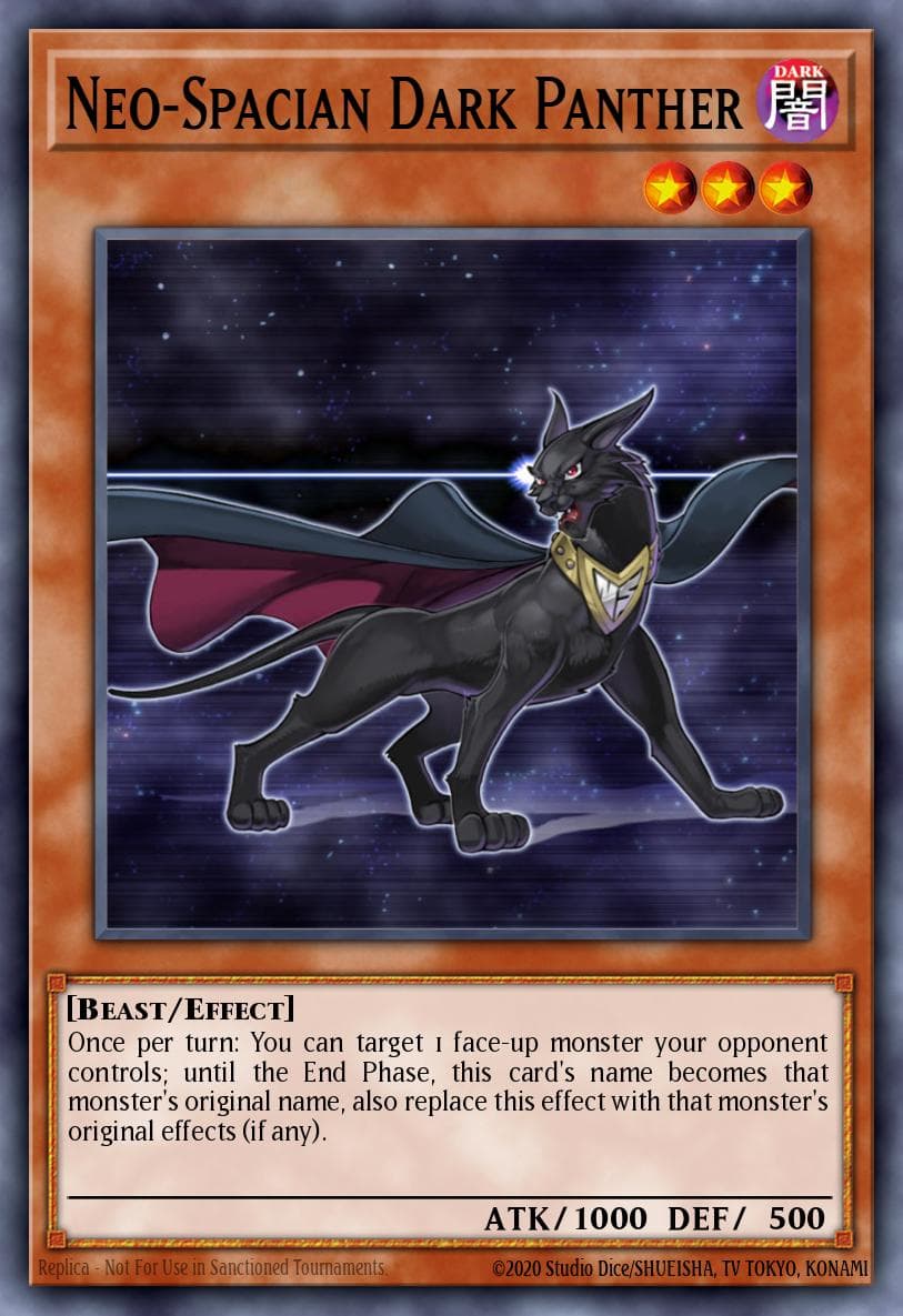 Neo-Spacian Dark Panther Duelist Pack: Jaden Yuki 2 card