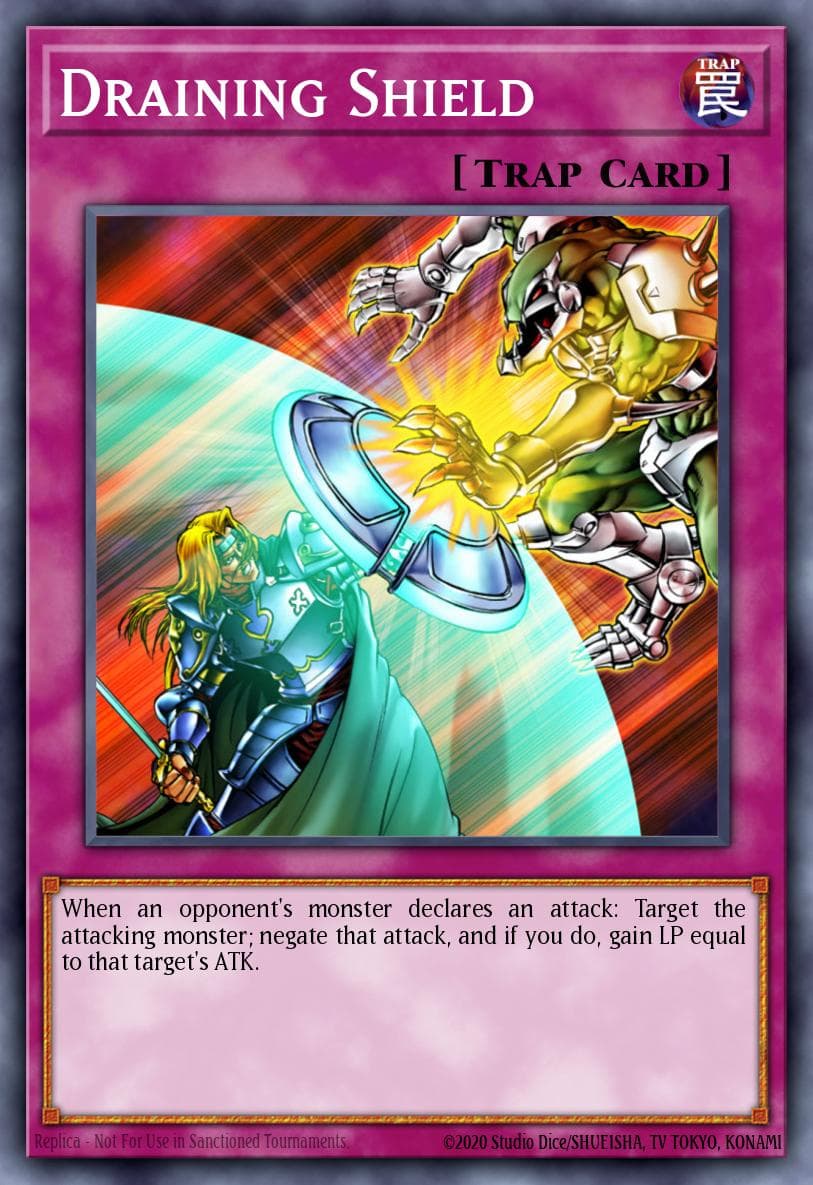 Draining Shield Speed Duel: Battle City Box card