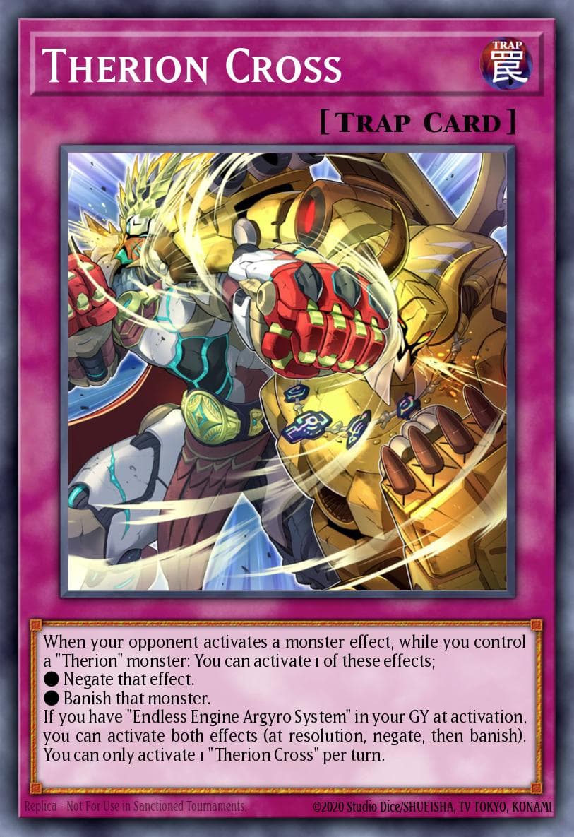 Therion Cross Dimension Force card