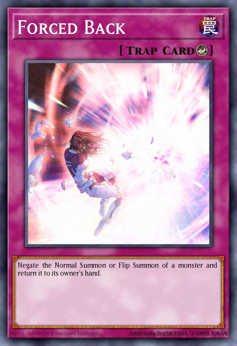 Forced Back Dark Revelation Volume 4 card