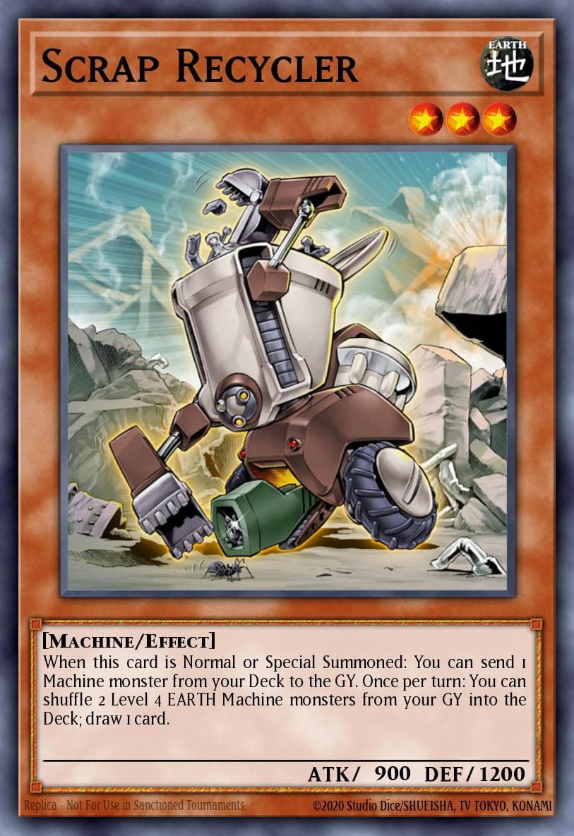 Scrap Recycler Structure Deck: Mechanized Madness card