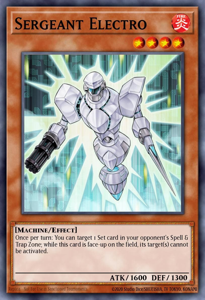 Sergeant Electro War of the Giants Reinforcements card