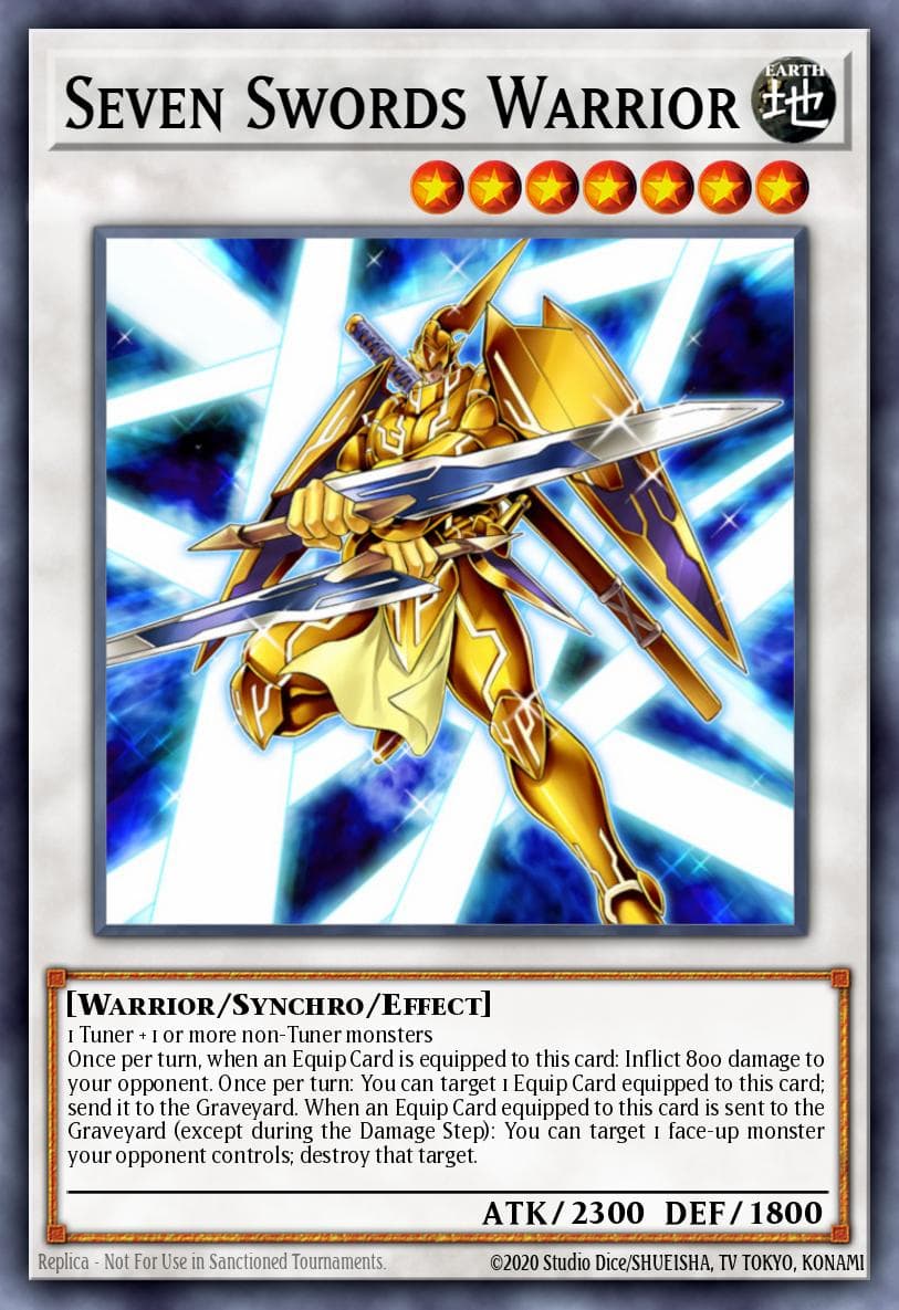 Seven Swords Warrior Weekly Shonen Jump September 2013 membership promotional card card