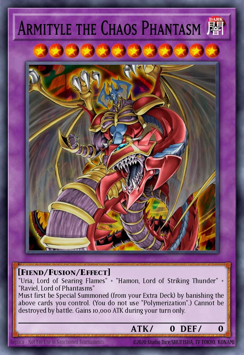 Armityle the Chaos Phantasm Ancient Prophecy: Special Edition card