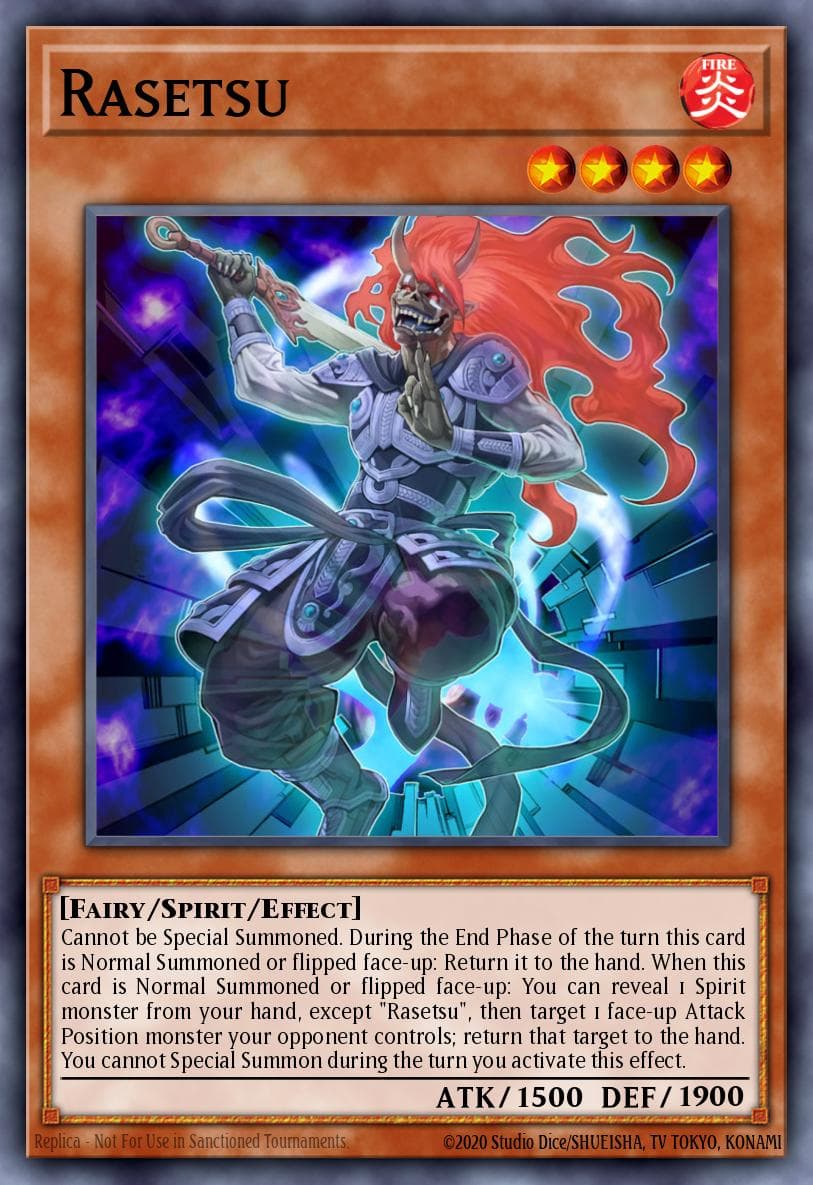 Rasetsu Shadow Specters: Special Edition card