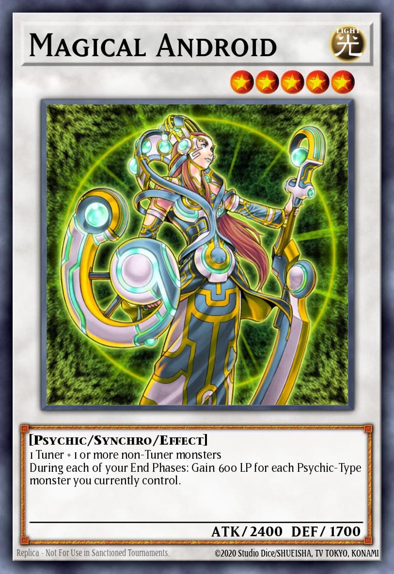 魔力人造机人 游戏王 card