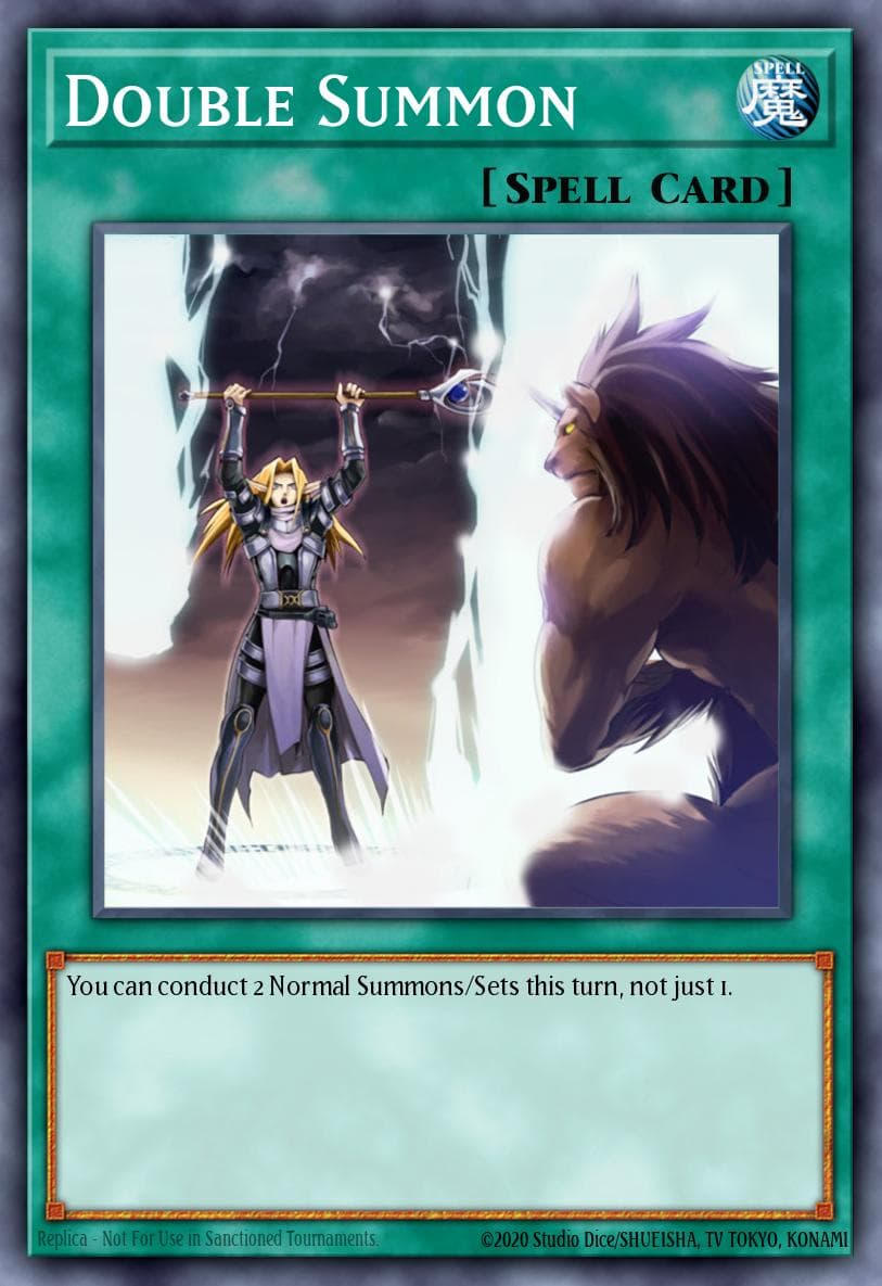 Double Summon Geargia Rampage Structure Deck card