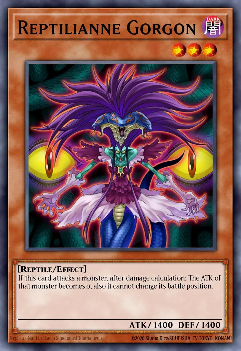 Reptilianne Gorgon Stardust Overdrive: Special Edition card