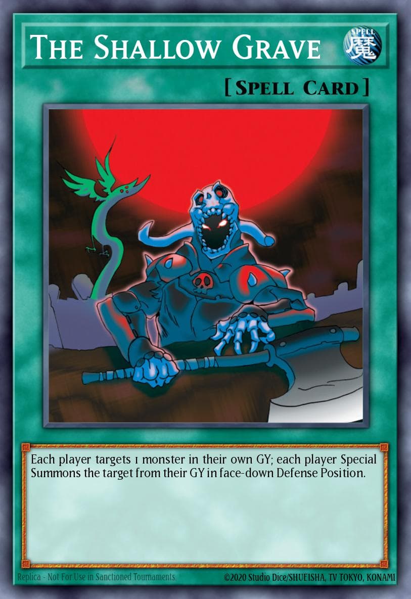 The Shallow Grave Rise of the Dragon Lords Structure Deck card
