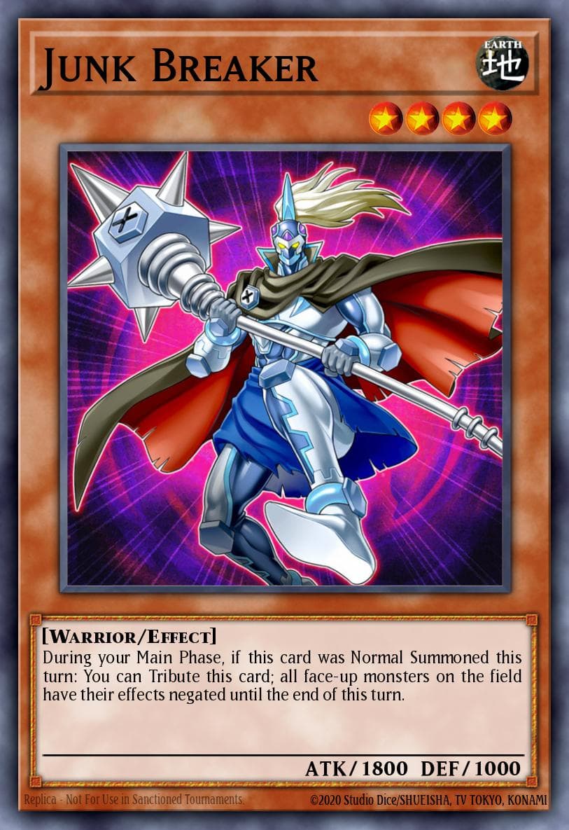 Junk Breaker Code of the Duelist Special Edition card
