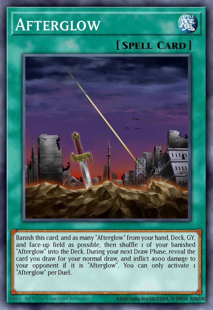 Afterglow Battles of Legend: Armageddon card