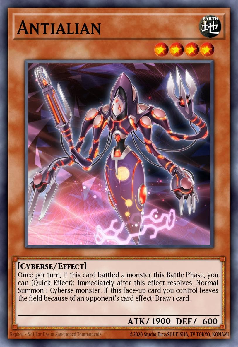 Antialian Structure Deck: Powercode Link card