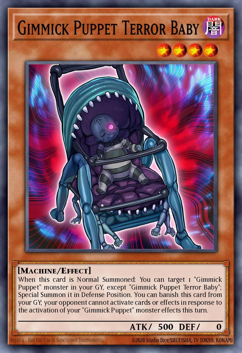 Gimmick Puppet Terror Baby Legendary Duelists: Immortal Destiny card