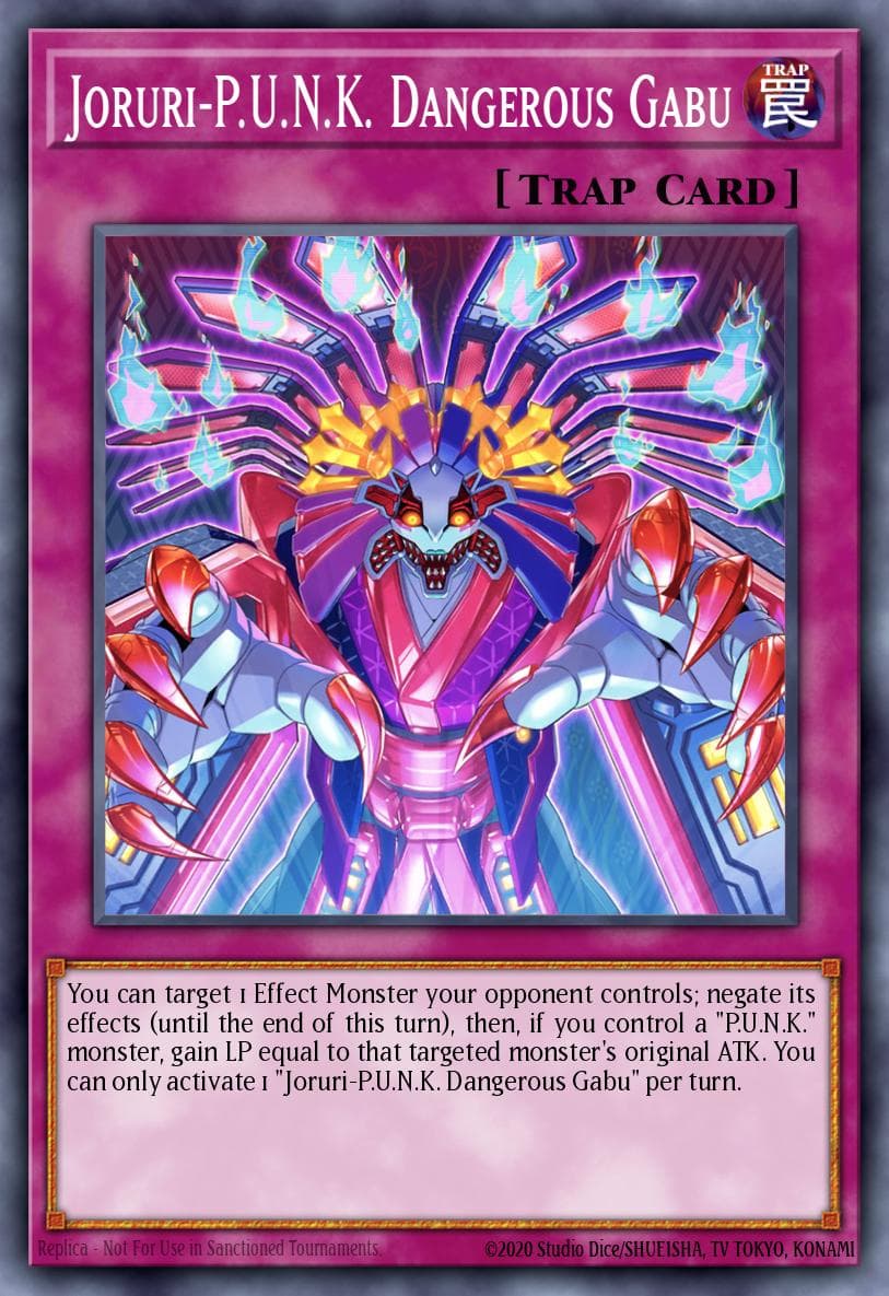 Joruri-P.U.N.K. Dangerous Gabu The Grand Creators card
