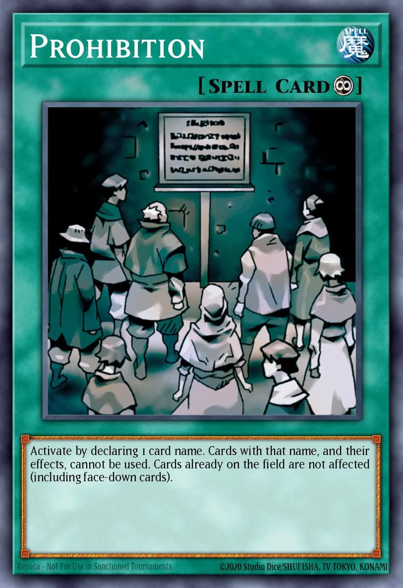 Prohibition Champion Pack: Game Eight card