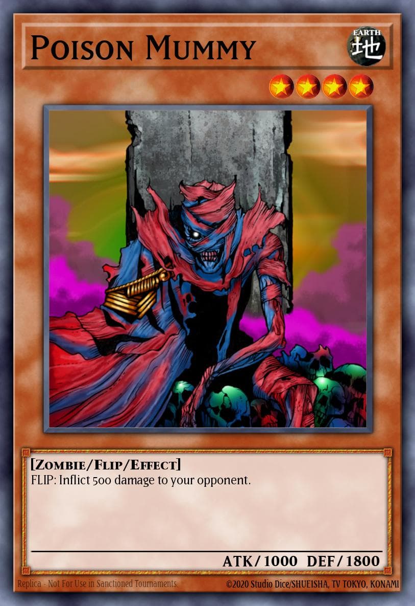 Poison Mummy Pharaonic Guardian card