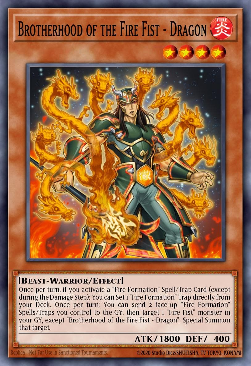 Brotherhood of the Fire Fist - Dragon Mystic Fighters card