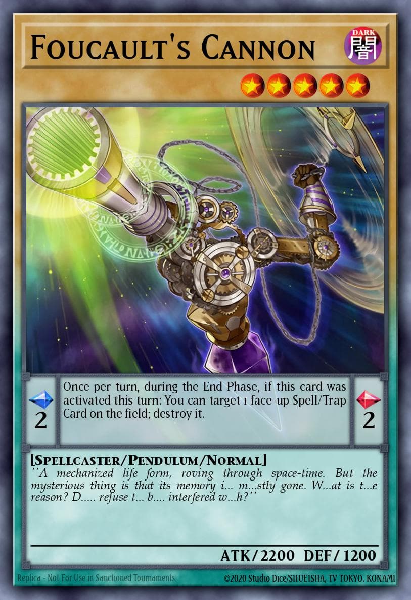 Foucault's Cannon 2015 Mega-Tin Mega Pack card