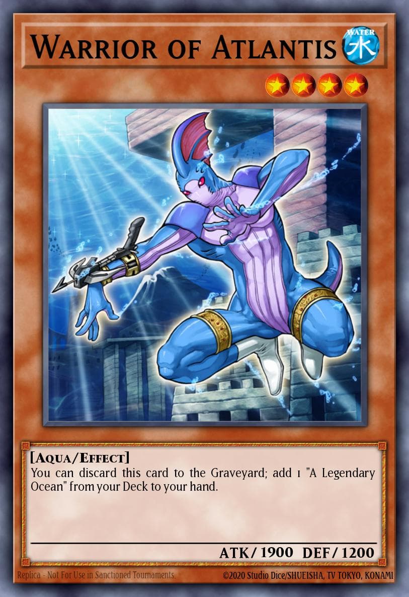 Warrior of Atlantis Force of the Breaker: Special Edition card