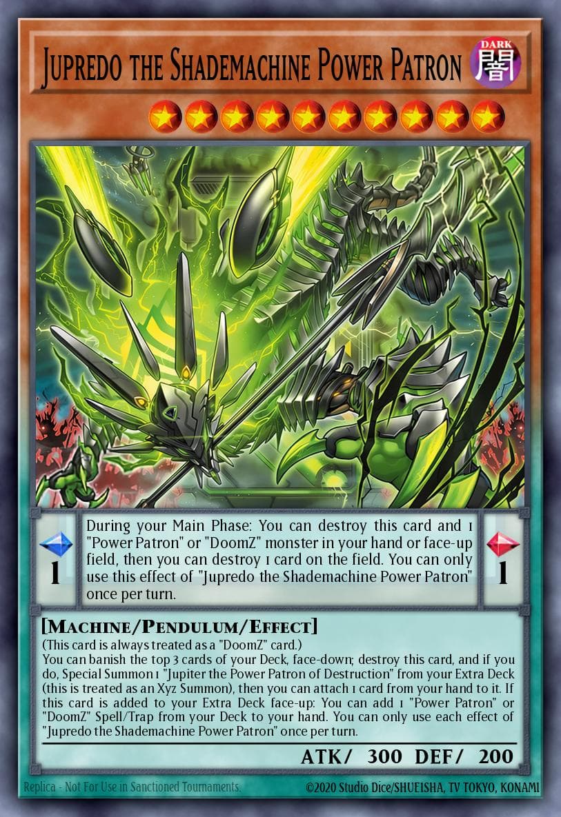 Jupredo the Shademachine Power Patron Blazing Dominion card