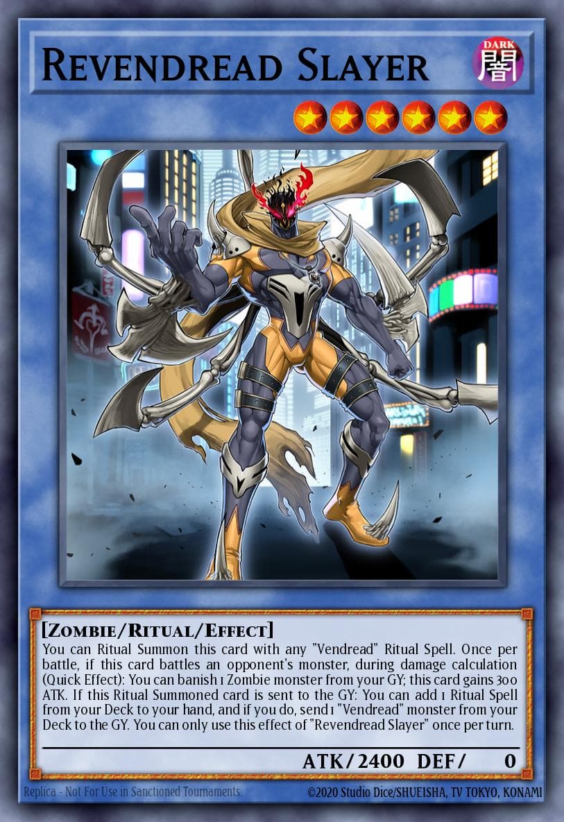 Revendread Slayer Code of the Duelist Special Edition card