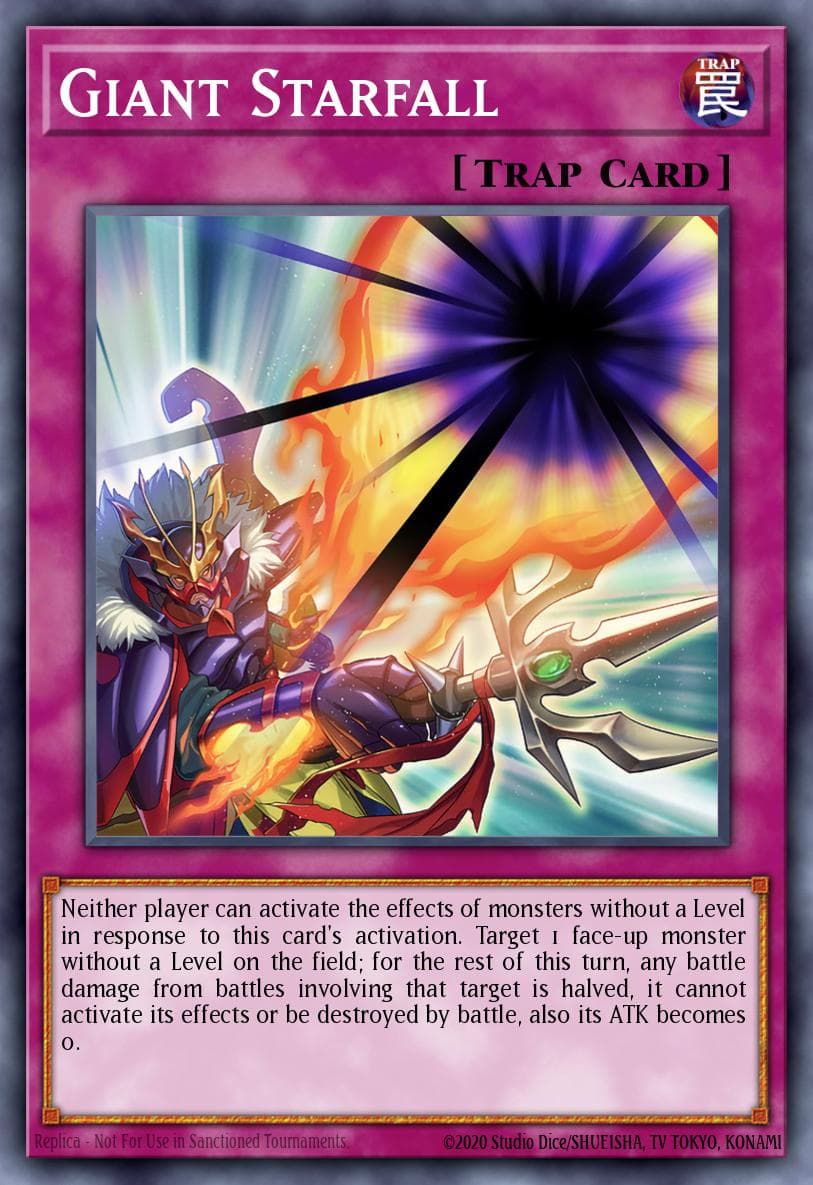 Giant Starfall Burst of Destiny card