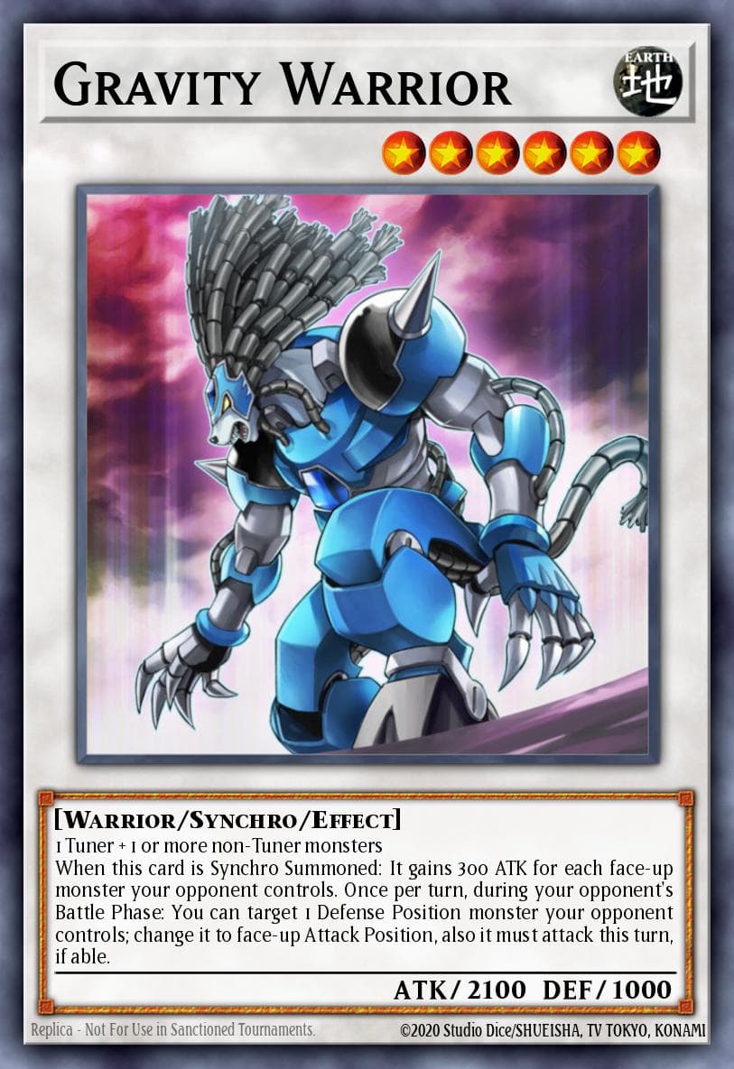 Gravity Warrior Premium Collection Tin card