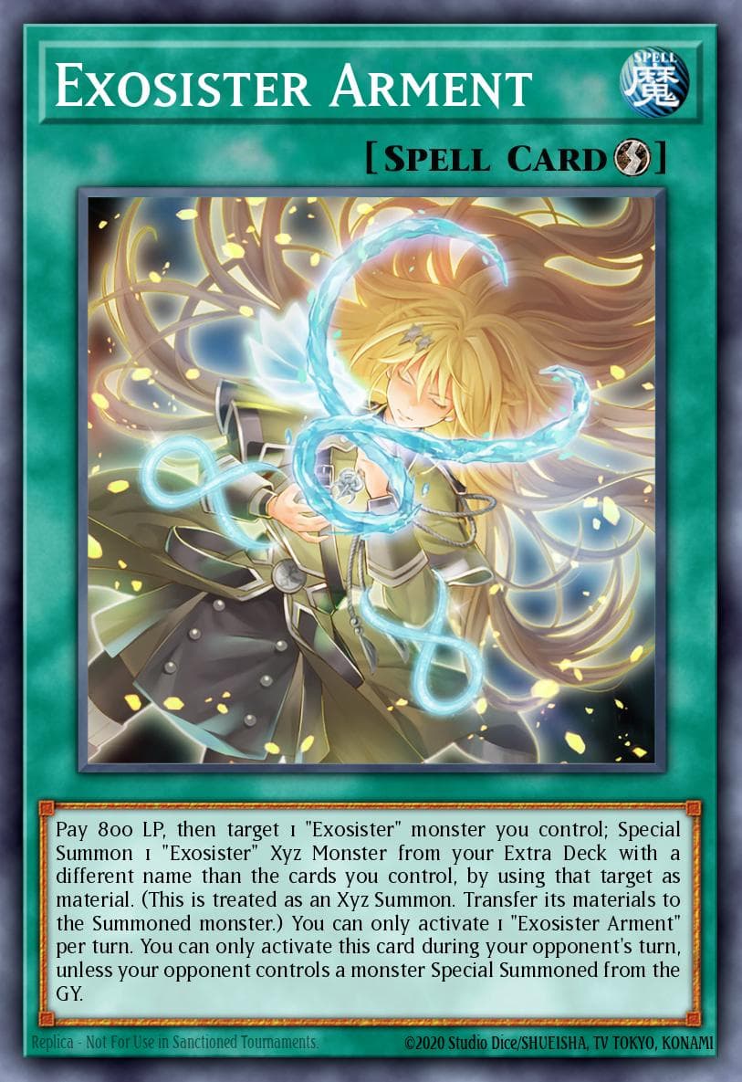 Exosister Arment The Grand Creators card