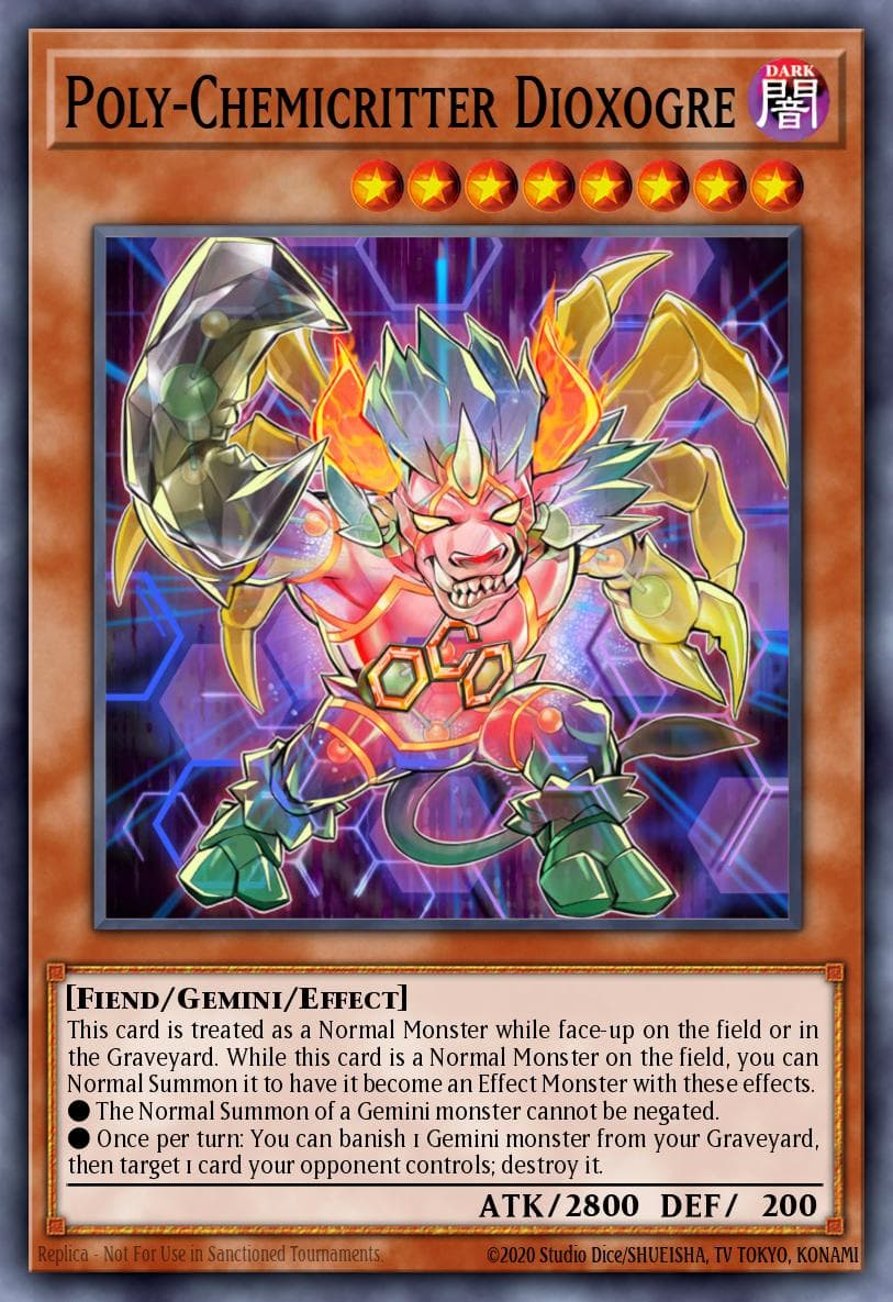Poly-Chemicritter Dioxogre Invasion: Vengeance: Special Edition card