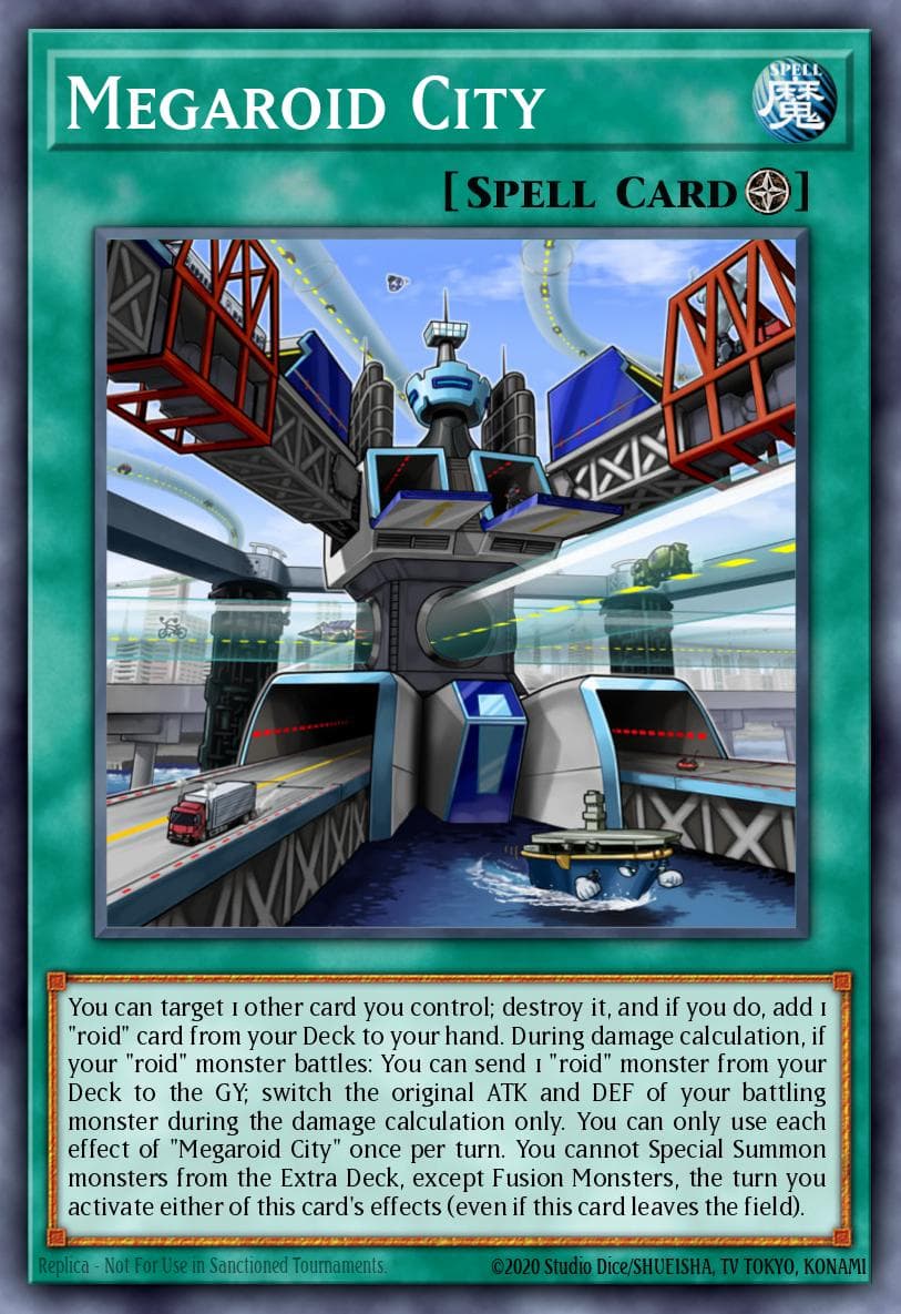 Megaroid City Legendary Duelists card