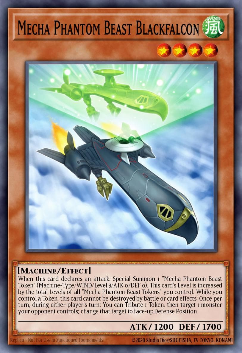 Mecha Phantom Beast Blackfalcon 2014 Mega-Tin Mega Pack card