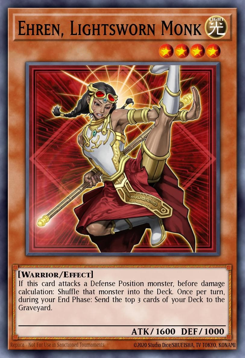 Ehren, Lightsworn Monk Collectible Tins 2011 Wave 2 card