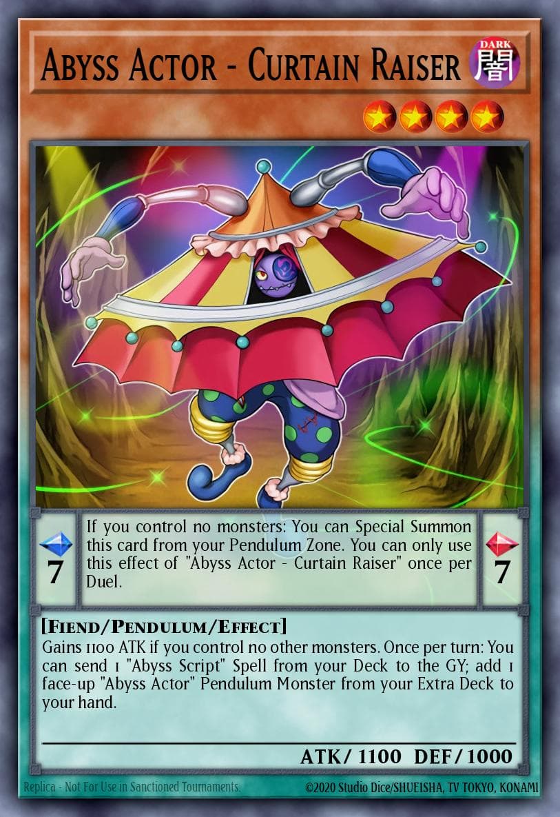 Abyss Actor - Curtain Raiser Battles of Legend: Light's Revenge card