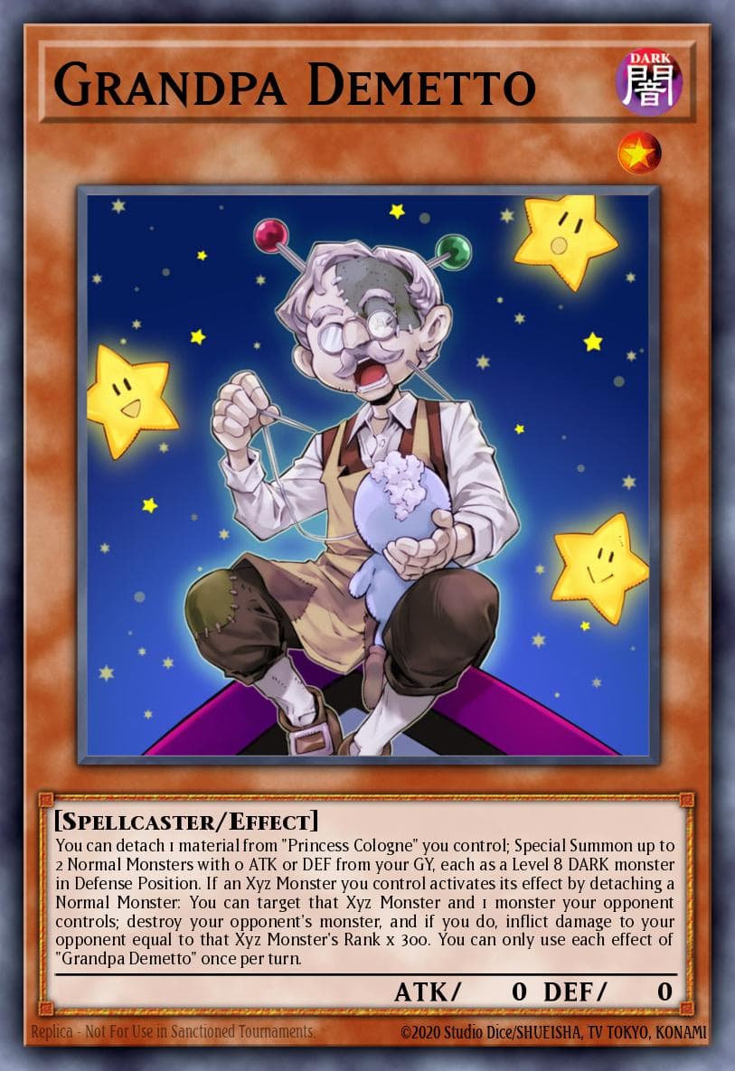 Grandpa Demetto Brothers of Legend card