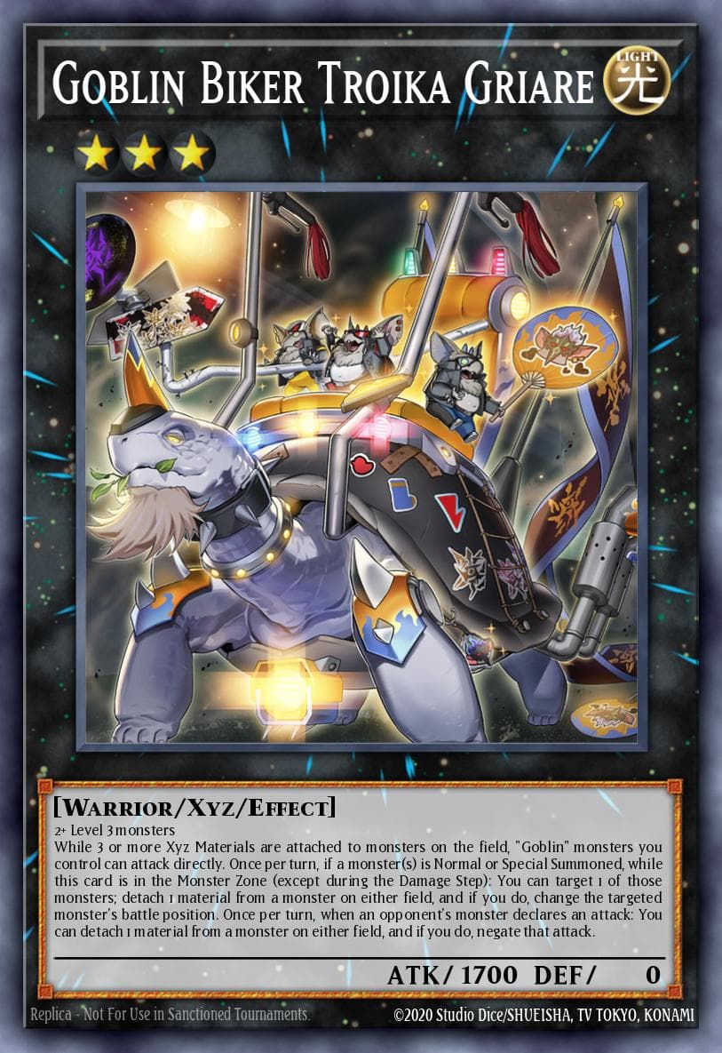 Goblin Biker Troika Griare Legacy of Destruction card