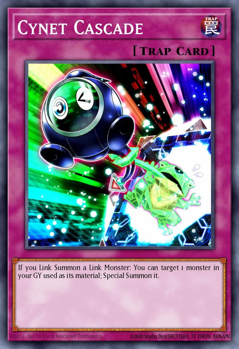 Cynet Cascade Burst of Destiny card